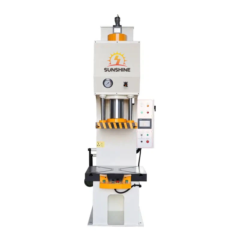 Peiriant gwasg hydrolig sengl 20T gyda PLC
