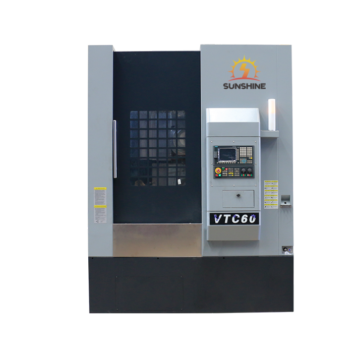 Vtc60 CNC Vertical Lathe Disc Processing Turning